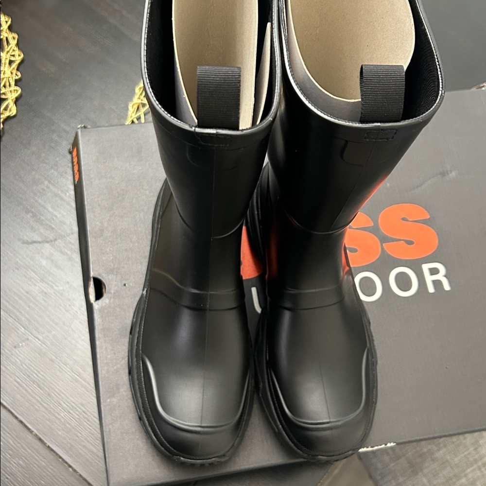 BASS OUTDOOR Men's Field Rainboot Ankle Boot - Picture 7 of 8
